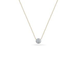 Dana Rebecca Lauren Joy Mini Disc Necklace